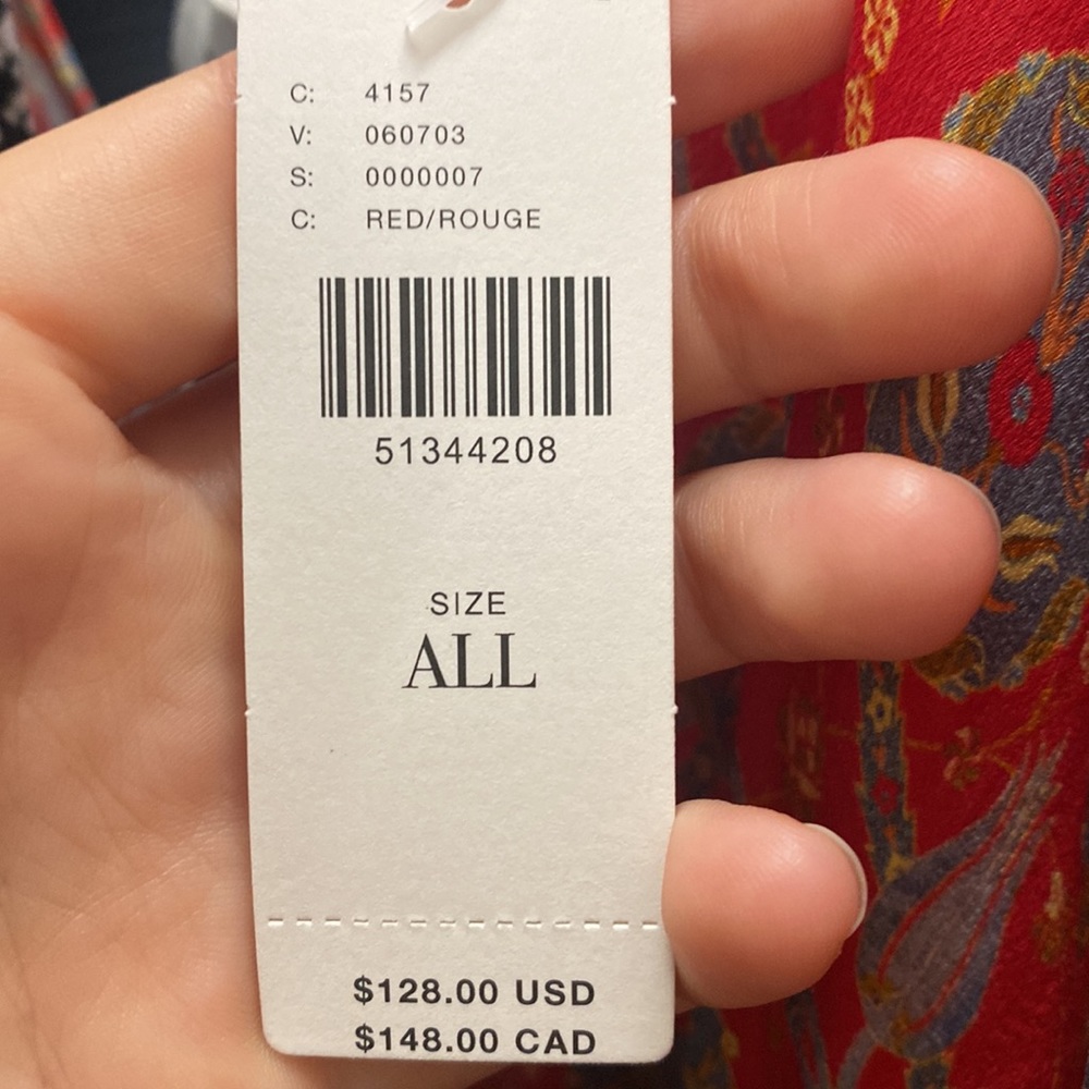 NWT Anthropologie Rujuta Sheth Tie Front Kaftan - Picture 4 of 4